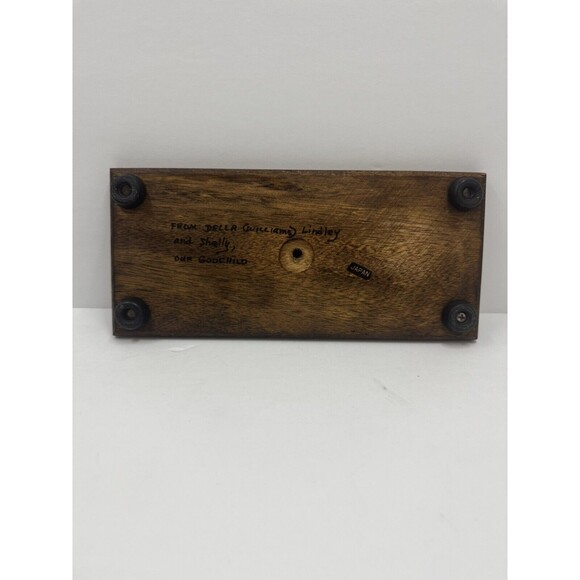 Japan Art Pottery Salt Pepper, 2 Jam Jars W/ Spoons MCM Boho Wood Pedestal Raku - Picture 10 of 12